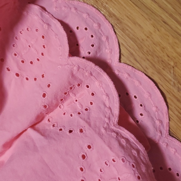 Carter's Pink Eyelet Dress - Picture 2 of 5